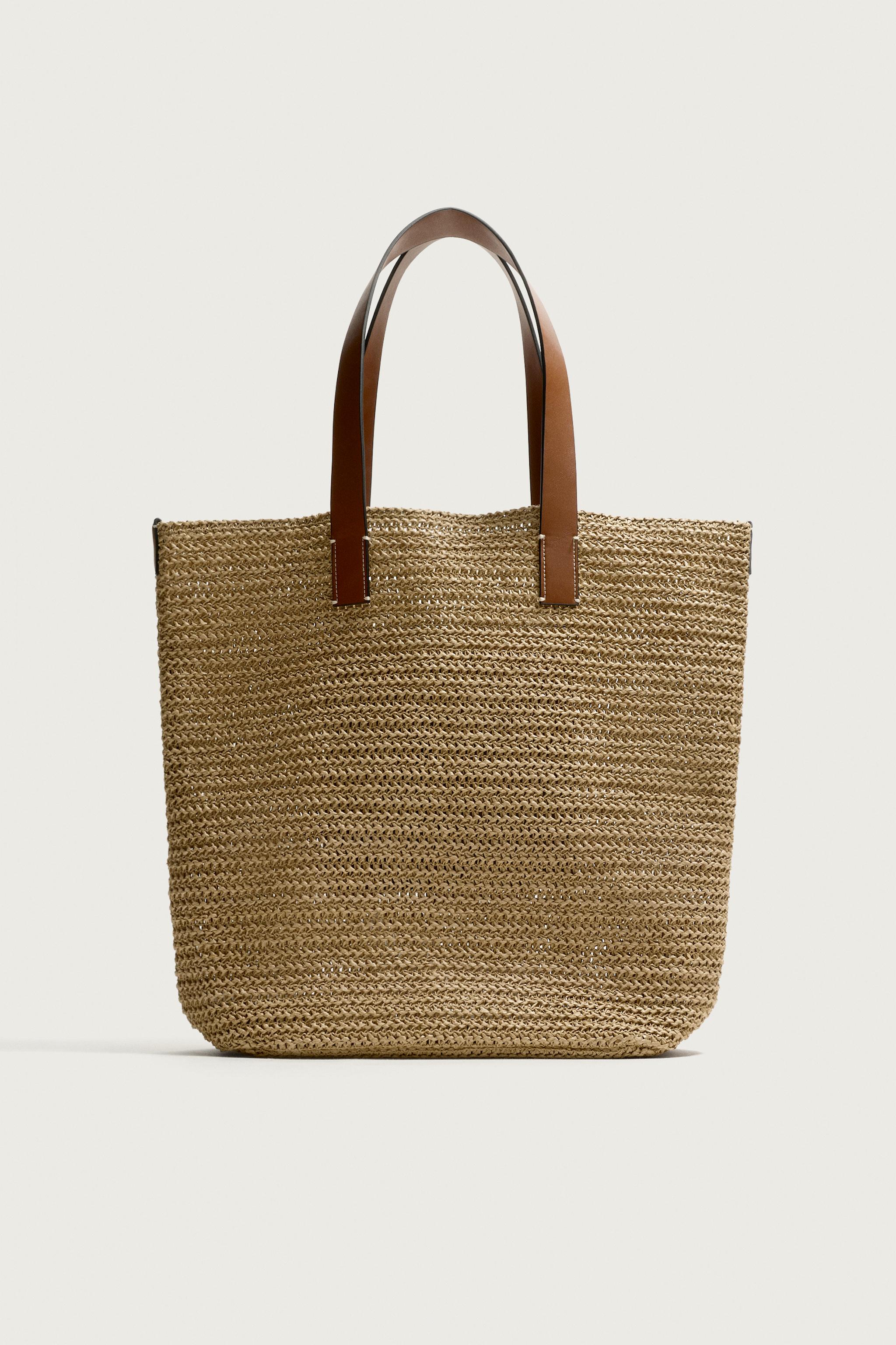 WOVEN SHOPPER BAG